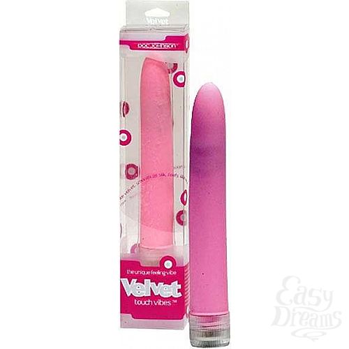  1: Doc Johnson  Velvet Touch Vibe Pink-Ms