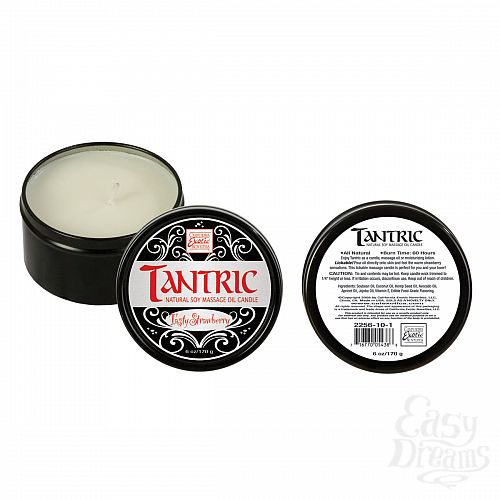  2    Tantric Soy Candle - Tasty Strawberry