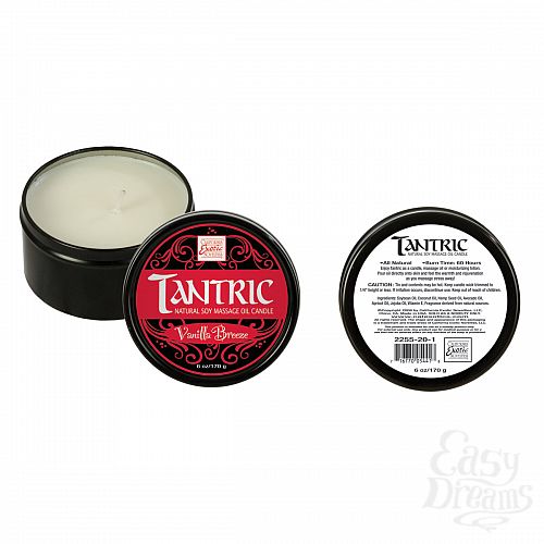  2    Tantric Soy Candle - Vanilla Breeze