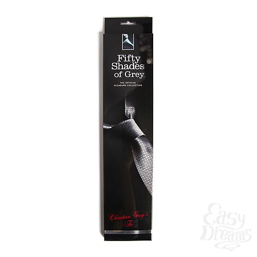  1: Fifty Shades of Grey      Christian Greys Silver Tie 