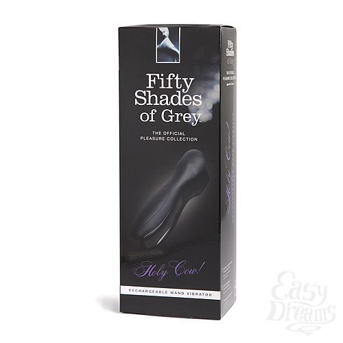  1: Fifty Shades of Grey  Holy Cow! Rechargeable Wand Vibrator 