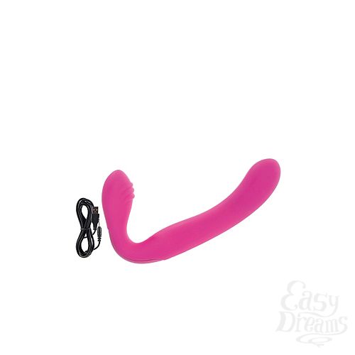  2 California Exotic Novelties     ReCNargeable Silicone Love Rider Strapless Strap-On