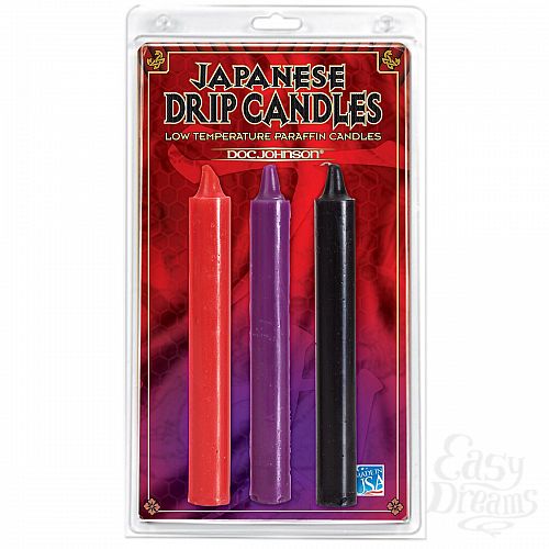  2      JAPANESE DRIP CANDLES