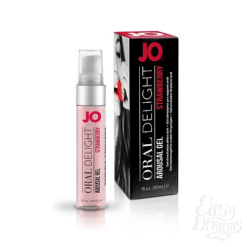  1: SYSTEM JO,      Oral Delight - Strawberry Sensation  30 