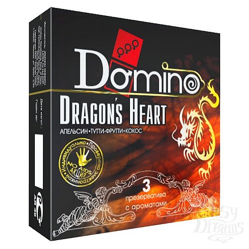 1:    Domino Dragons Heart  - 3 .