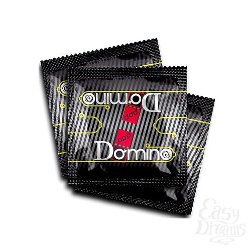 Фотография 2  Ароматизированные презервативы Domino Karma - 3 шт.