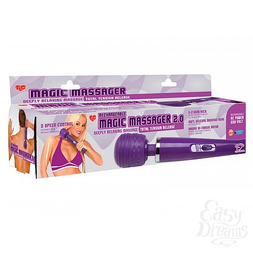  3 Topco Sales  TLC^ Rechargeable Magic Massager 2.0