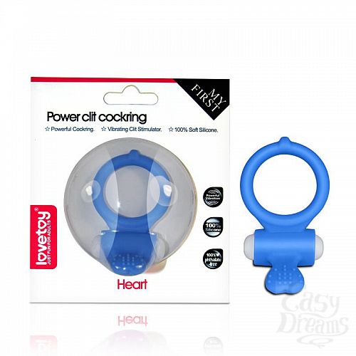  2      Power Heart Clit Cockring
