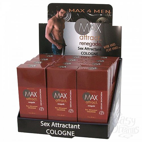  1:  Max attract, Renegade Cologne Display