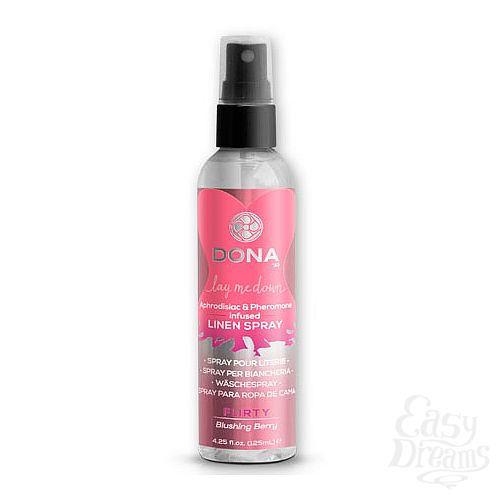  1: DONA     DONA Linen Spray Flirty Aroma: Blushing Berry 125 