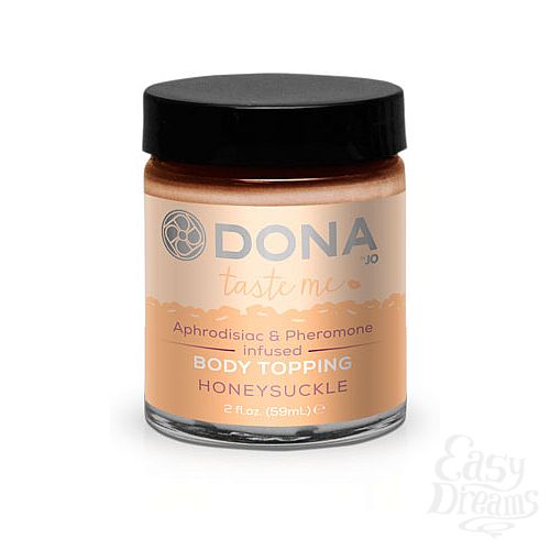 Фотография 1:  Топпинг для тела DONA Honeysuckle с ароматом жимолости - 59 мл.