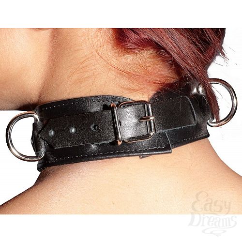  3  BDSM-  Leather Collar