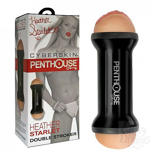  2    Penthouse Double-Sided Stroker  Heather Starlet