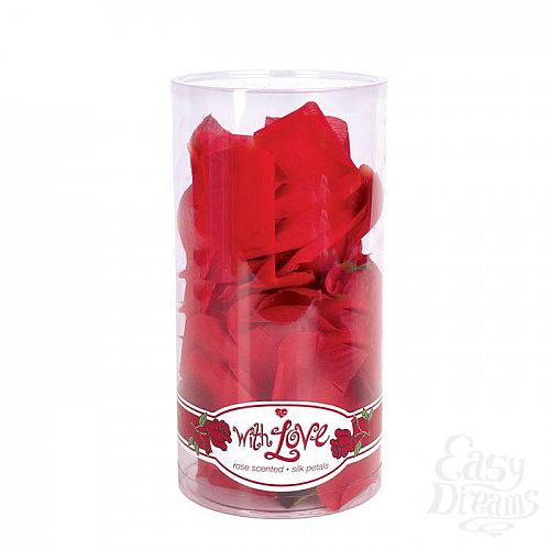  2     With Love Rose Scented Silk Petals