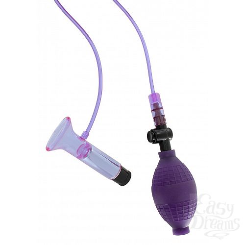  2 Toy Joy  PUSSY NIBBLER VIBR. PUSSYPUMP PURPL