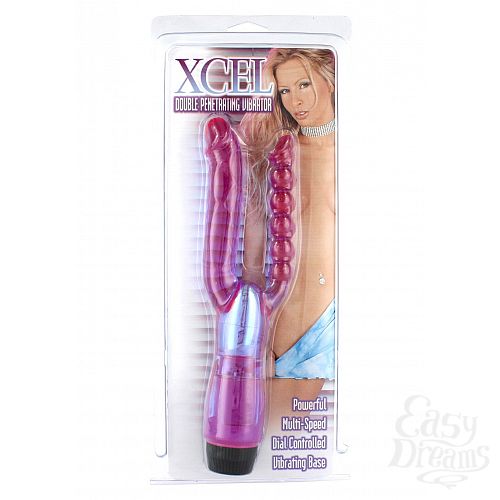  1: Seven Creations XCEL DOUBLE PENETRATING VIBRATOR