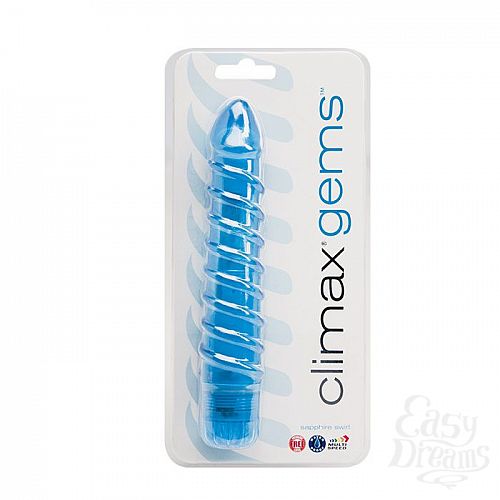  2    Climax Gems Sapphire Swirl - 16 .