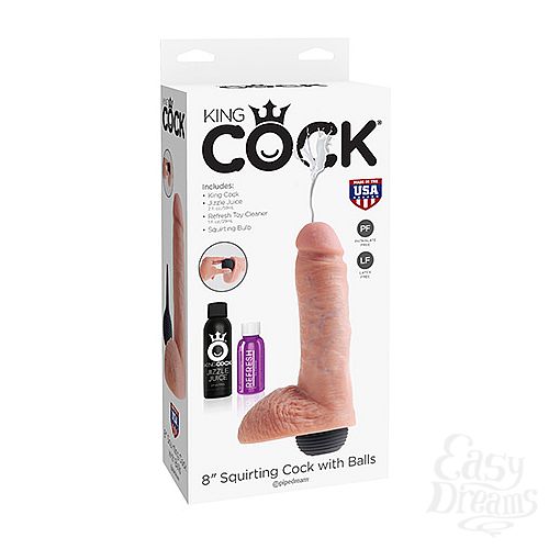  1: PipeDream  8 Squirting Cock with Balls    