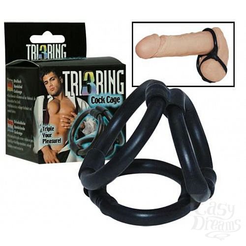  2    Tri Ring Cock Cage