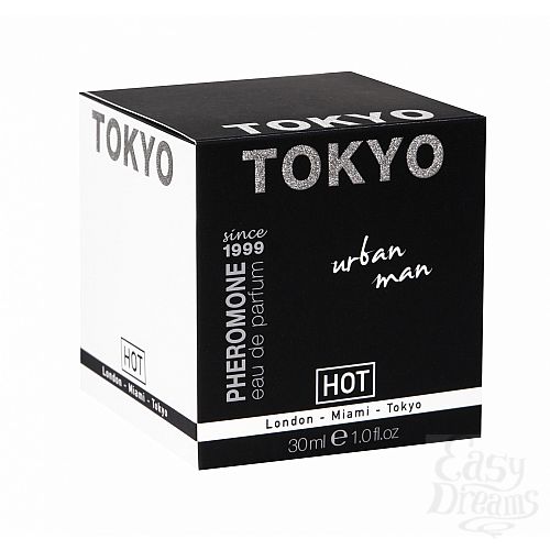 Фотография 1: HOT Production Духи для мужчин с феромонами Tokyo Urban MEN 30 мл 55103