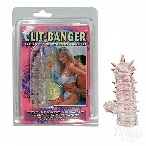  1:         CLIT-BANGER SLEEVE IN CLEAR