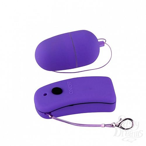 Фотография 2  Фиолетовое виброяйцо с дистанционным управлением 
