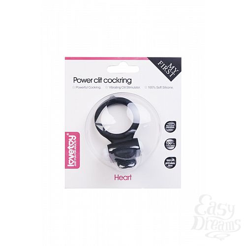  1:  ׸    Power Heart Clit Cockring