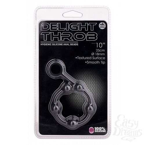  2  ׸   DELIGHT THROB ANAL SPIKED BEADS - 25 .