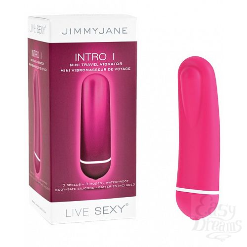 ���������� 4  ��������� �������� - INTRO 1 MINI TRAVEL VIBRATOR PINK 