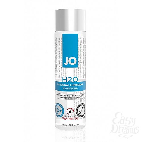  1:       JO Personal Lubricant H2O Warming - 120 .