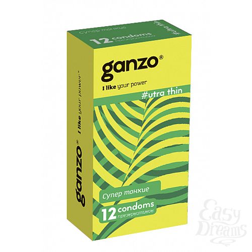 Фотография 1: ФармЛайн Презервативы Ganzo Ultra thin № 12