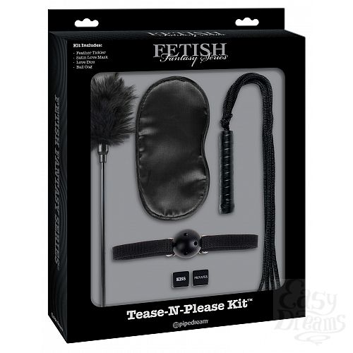 1: PipeDream     Fetish Fantasy Limited Edition Tease-N-Please Kit - Black