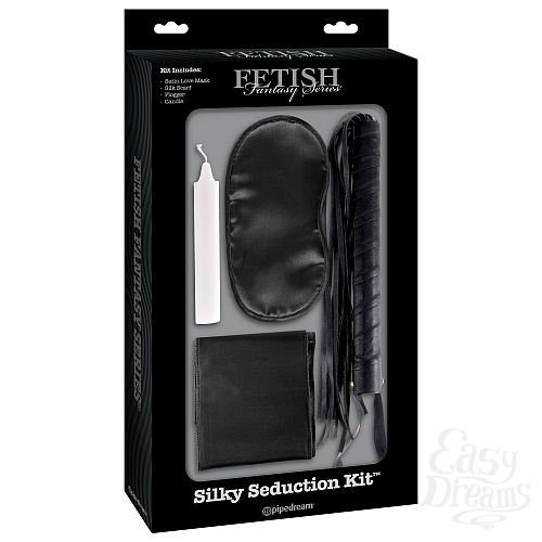  1: PipeDream     Fetish Fantasy Limited Edition Silky Seduction Kit - Black