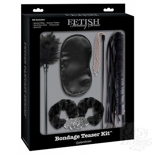  1: PipeDream     Fetish Fantasy Limited Edition Bondage Teaser Kit - Black