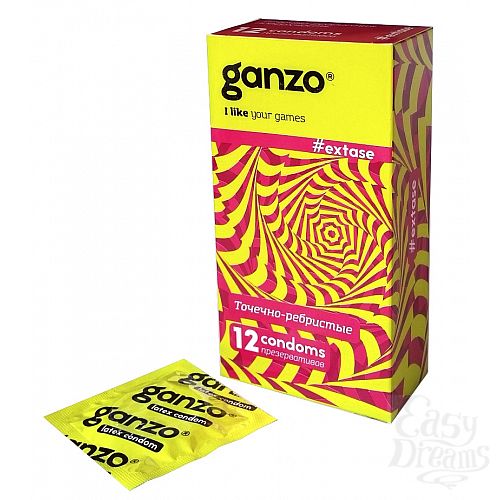 Фотография 1: Ganzo Презервативы GANZO Extase No12