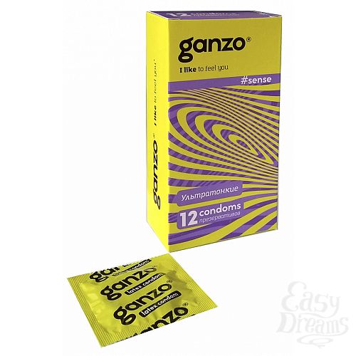 Фотография 1: Ganzo Презервативы GANZO Sense No12