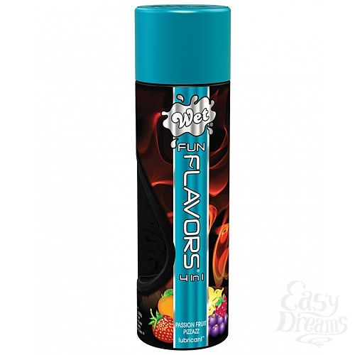  1:  WET, Trigg Laboratories Inc   Wet Fun Flavors  Passion Fruit Pizzazz 116 mL 20421wet