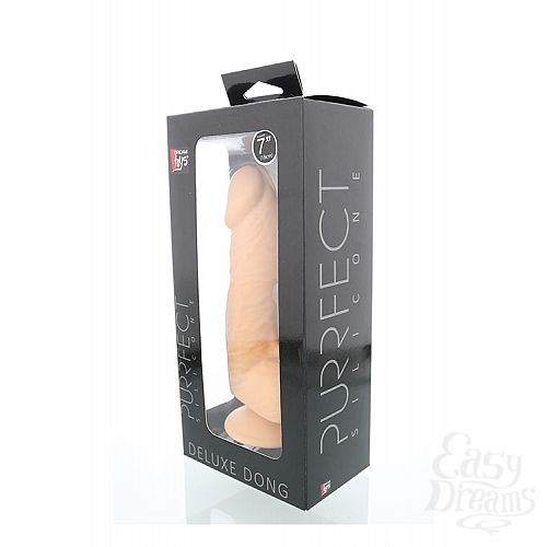  2      PURRFECT SILICONE DELUXE DONG 7INCH - 18 .