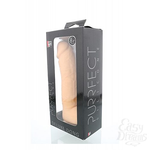  2      PURRFECT SILICONE DELUXE DONG 8.5INCH - 21 .