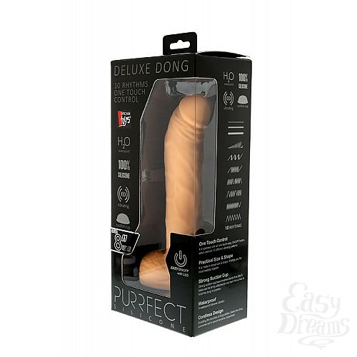  2           PURRFECT SILICONE DELUXE ONE TOUCH 8INCH - 20 .
