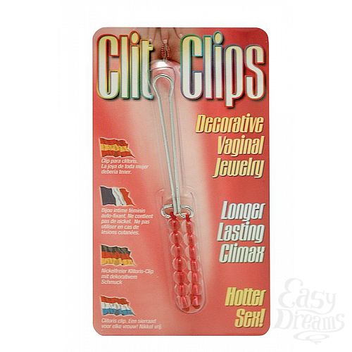  2        CLIT CLIPS RED