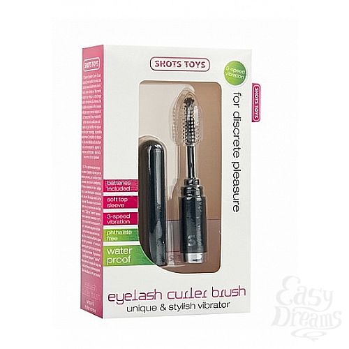  2 Shotsmedia   Eyelash Curler Brush Black SH-SHT026BLK