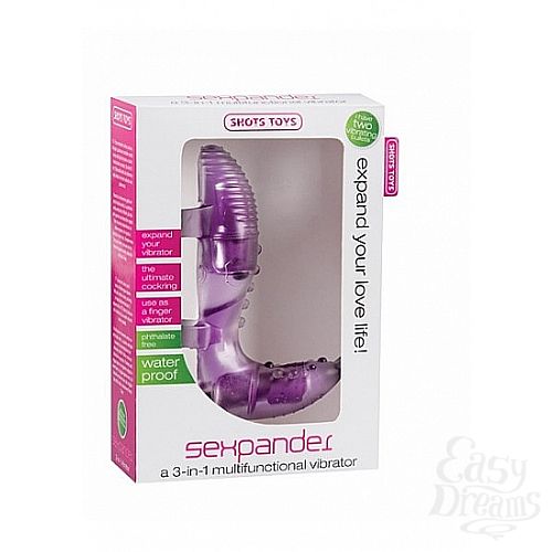  2 Shotsmedia  Sexpander Purple SH-SHT030PUR