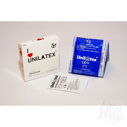 Фотография 1: Unilatex Презервативы Unilatex Ultrathin 3шт 3012Un
