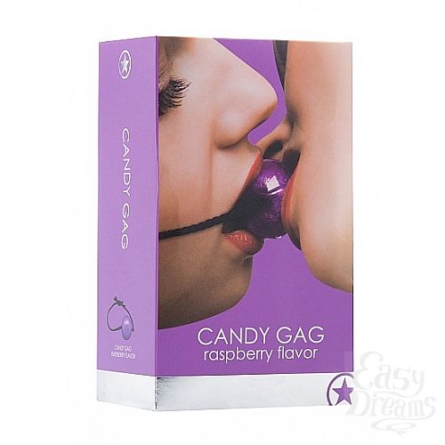  2 Shotsmedia  Candy Gag - Raspberry SH-OU125PUR