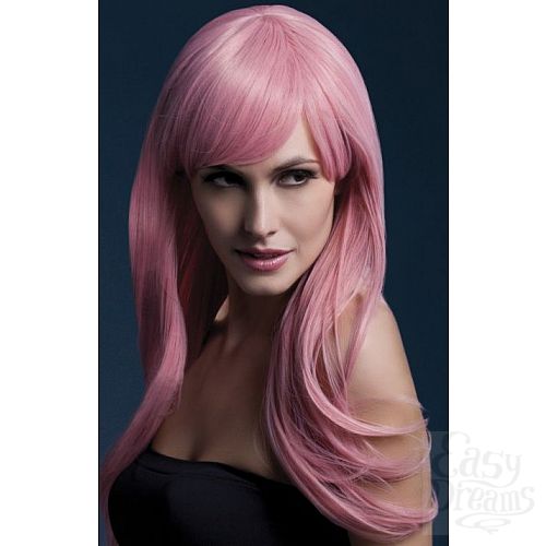 Фотография 1:  Светло-розовый парик Sienna