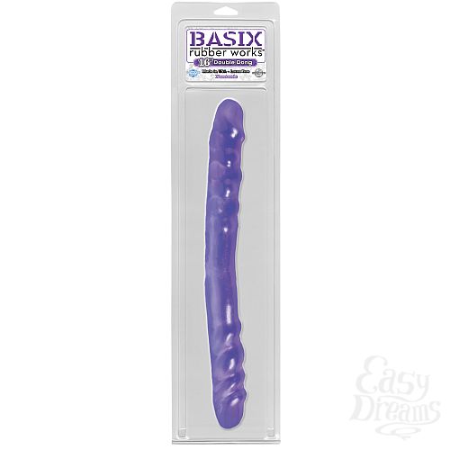  1:   Basix Rubber Works - 16 Double Dong - Purple