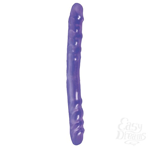  2   Basix Rubber Works - 16 Double Dong - Purple