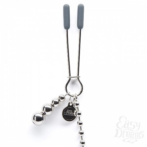  3        DARKER AT MY MERCY BEADED CHAIN NIPPLE CLAMPS