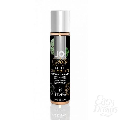  1: SYSTEM JO,   JO GELATO MINT CHOCOLATE FLAVORED LUBRICANT 30mL